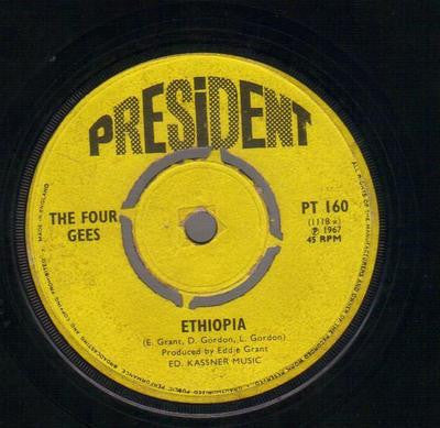 The Four Gees : Ethiopia (7", Single)