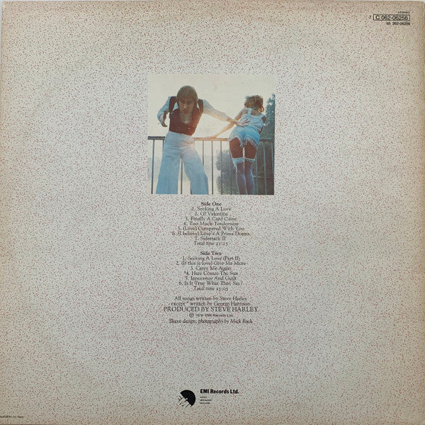 Steve Harley & Cockney Rebel : Love's A Prima Donna (LP, Album)