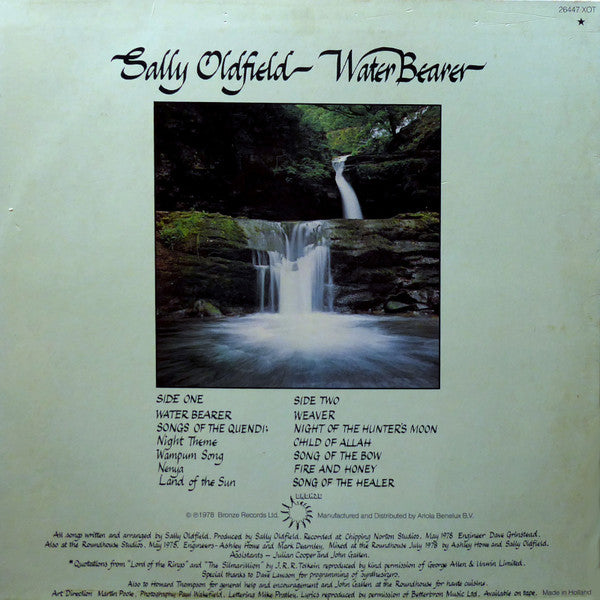 Sally Oldfield : Water Bearer (LP, Album)