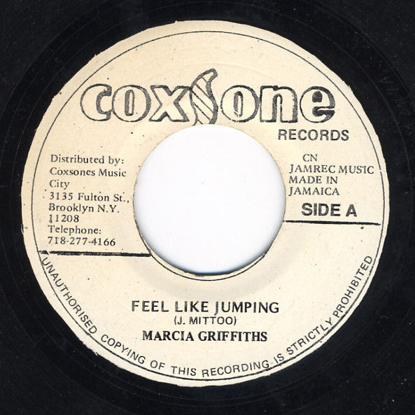 Marcia Griffiths : Feel Like Jumping (7", RE)