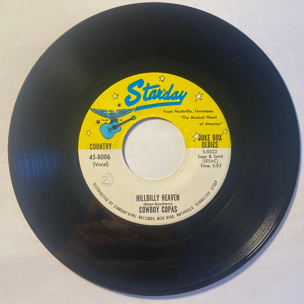 Cowboy Copas : Signed, Sealed And Delivered (7", Juk)