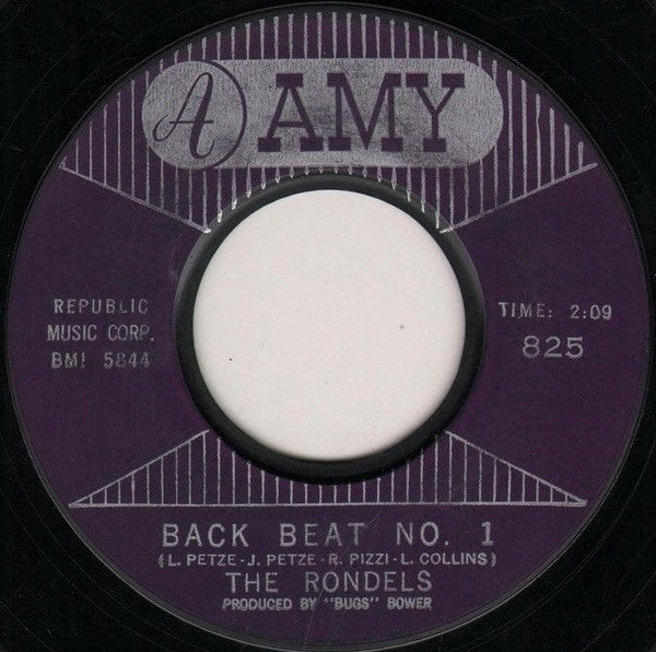 The Rondels : Back Beat No. 1 (7", Styrene)