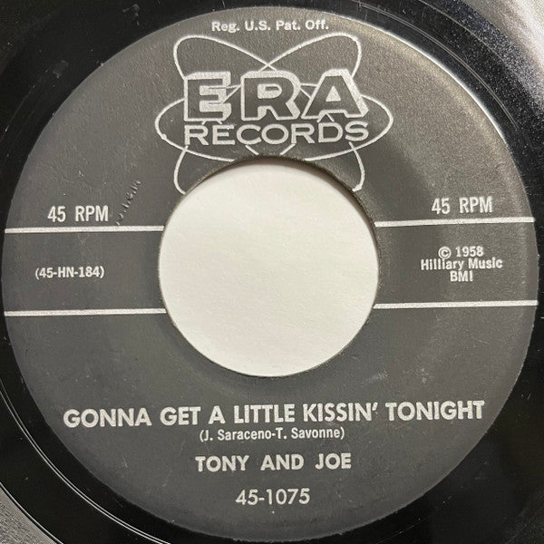 Tony & Joe : The Freeze / Gonna Get A Little Kissin' Tonight (7", Single)