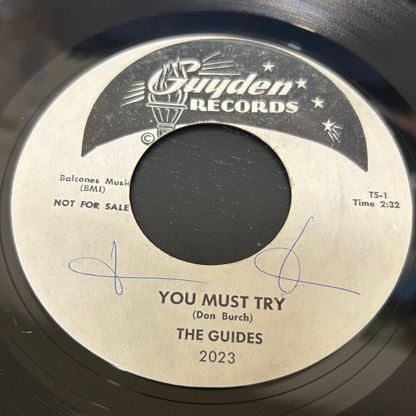 The Guides : You Must Try / How Long Must A Fool Go On (7", Single, Promo)