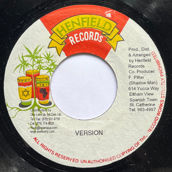Capleton : Nuh Padon (7")