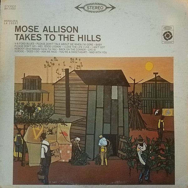 Mose Allison : Takes To The Hills (LP, Album)