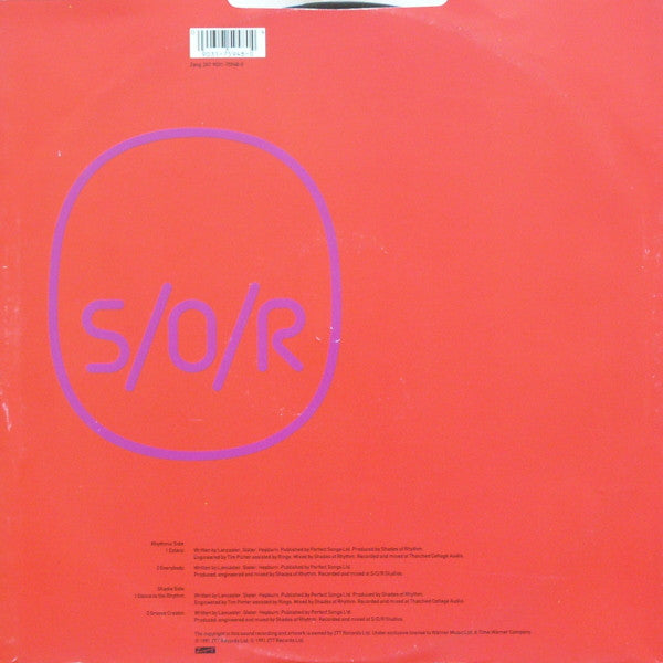 Shades Of Rhythm : Extacy EP (12", EP)