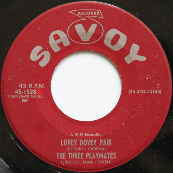 The Playmates (7) : Sugah Wooga / Lovey Dovey Pair (7", Single)