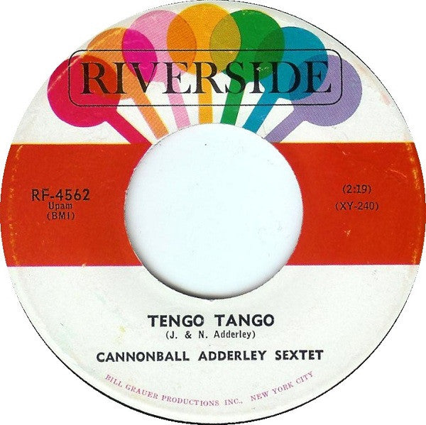 Cannonball Adderley Sextet : Tengo Tango / Brother John (7", Single)