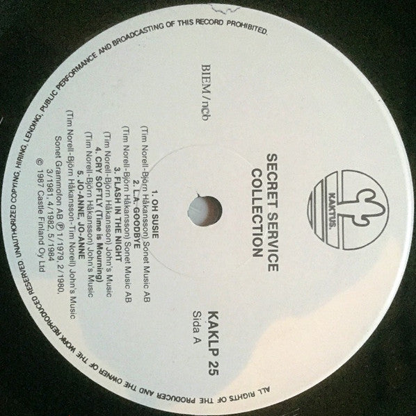 Secret Service : Collection (2xLP, Album, Comp)