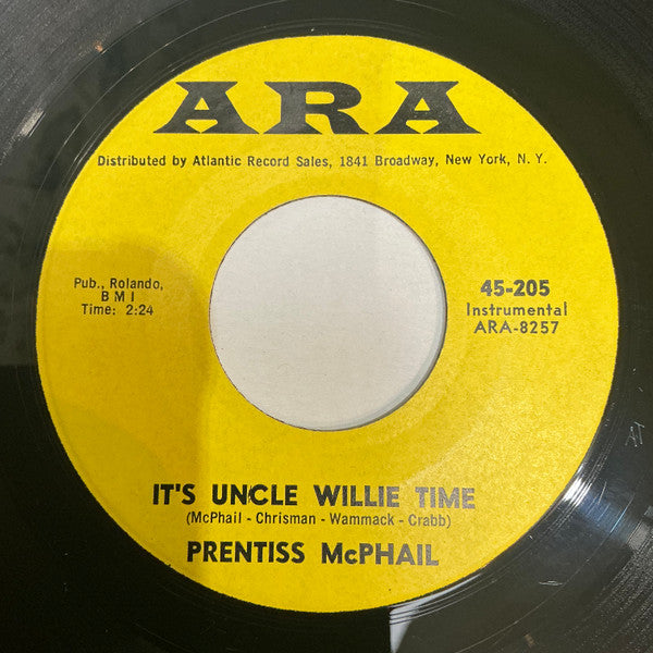 Prentiss McPhail : It's Uncle Willie Time (7")