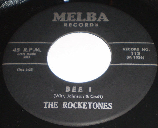 The Rocketones : Mexico / Dee I (7", Single, 2nd)