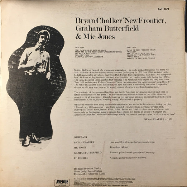 Bryan Chalker's New Frontier : The Hanging Of Samuel Hall (LP)