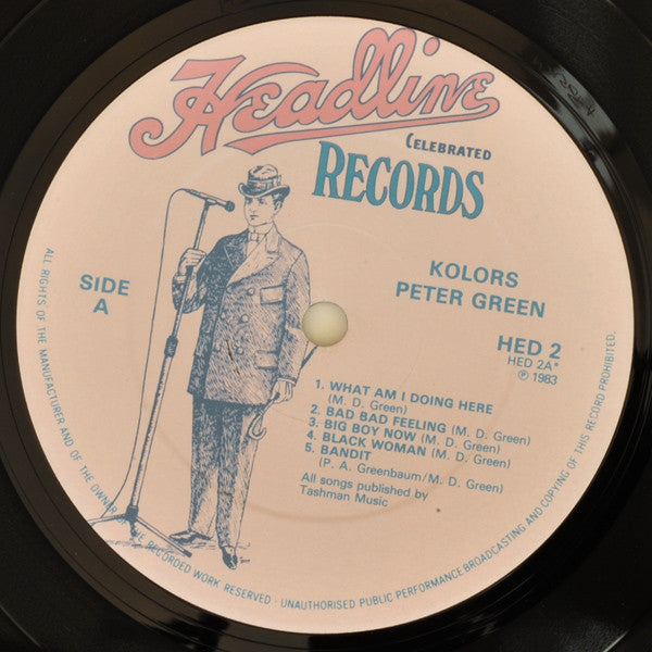 Peter Green (2) : Kolors (LP, Album)