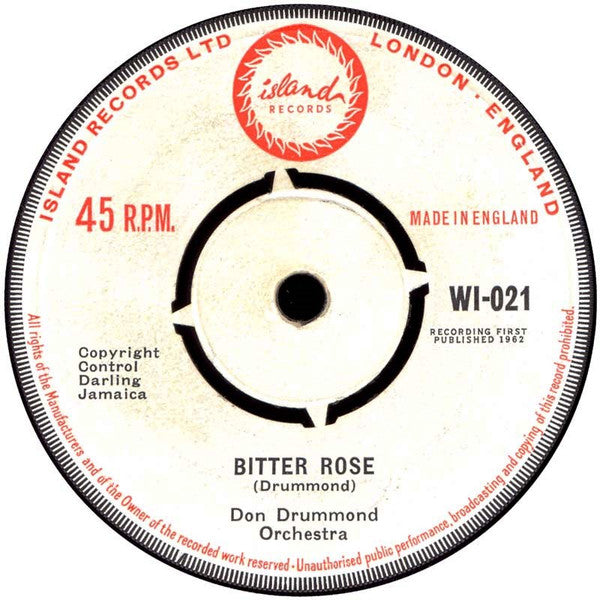 Don Drummond Orchestra : Schooling The Duke / Bitter Rose (7", Single)