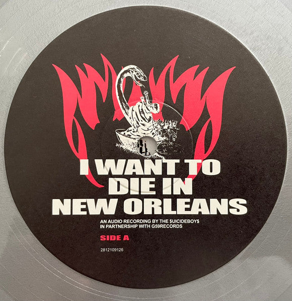 $uicideboy$ : I Want To Die In New Orleans (LP, Album, RP, Sil)