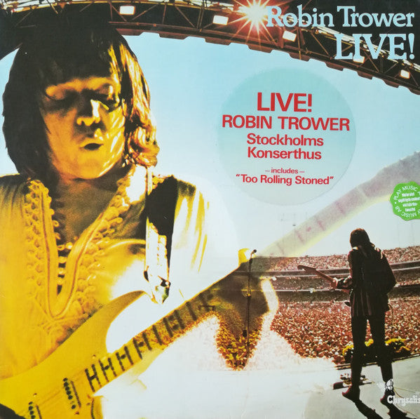 Robin Trower : Robin Trower Live! (LP, Album)