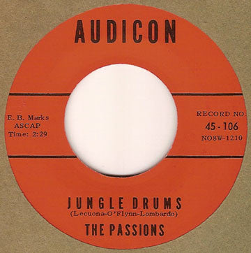 The Passions (2) : Gloria / Jungle Drums (7")