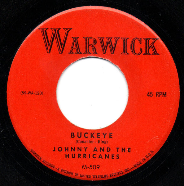 Johnny And The Hurricanes : Red River Rock / Buckeye (7", Single)