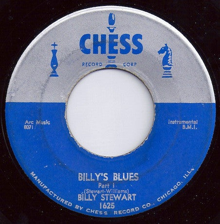 Billy Stewart : Billy's Blues (7")
