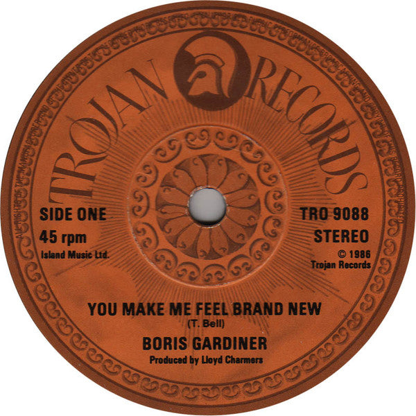 Boris Gardiner : You Make Me Feel Brand New (7")