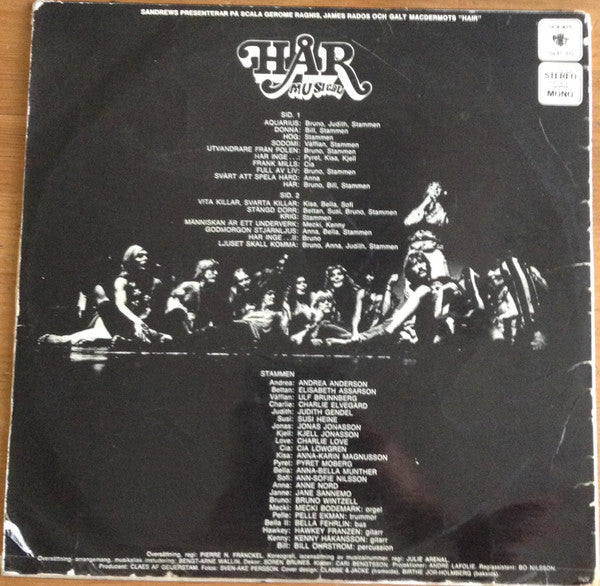 Various : Hår - American Hippie-Yippie Love-In Musical (LP, Album)