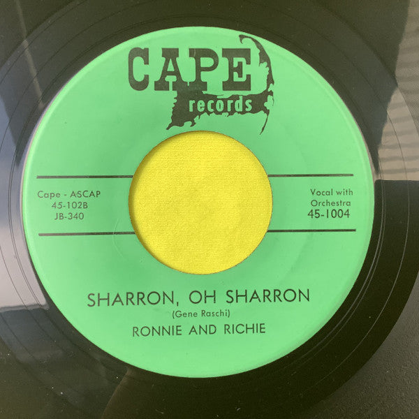 Ronnie And Richie : Friendship Ring (7", Single)