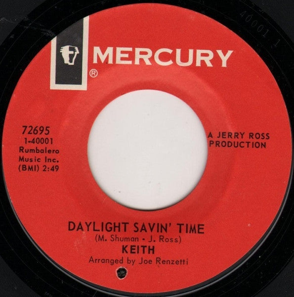 Keith (2) : Daylight Savin' Time / Happy Walking Around (7", Single, Styrene)