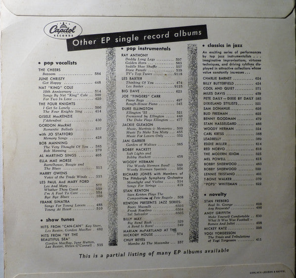Tennessee Ernie Ford : 16 Tons (7", EP)