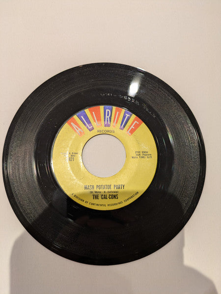 The Cal-Cons : Daddy Cool / Mash Potatoe Party (7", Single, Styrene)