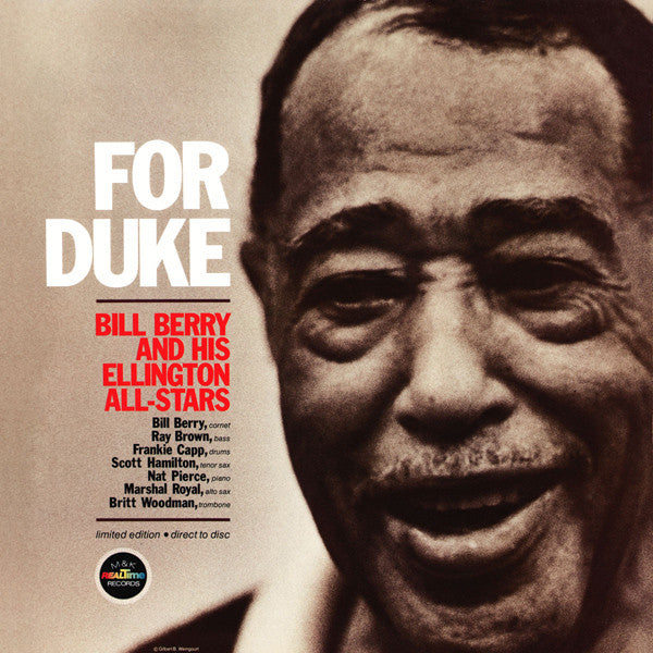 Bill Berry And His Ellington Allstars : For Duke (LP, Album, Ltd, Gat)