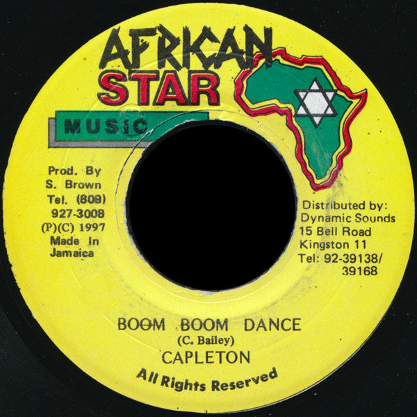 Capleton : Boom Boom Dance (7")