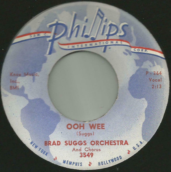 Brad Suggs Orchestra And Chorus : I Walk The Line / Ooh Wee (7", Single)