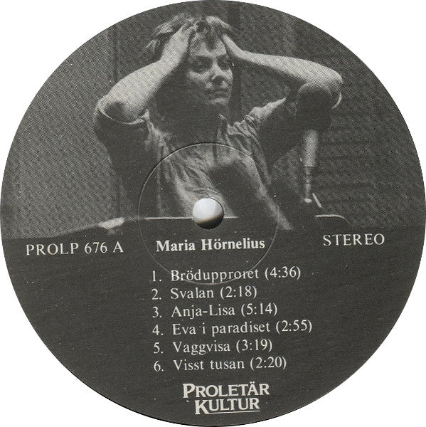 Maria Hörnelius : Det Finns Inget Mörker (LP, Gat)