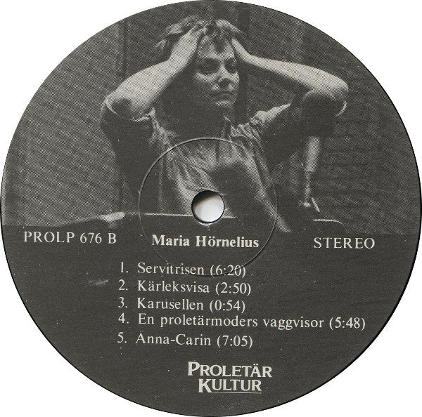 Maria Hörnelius : Det Finns Inget Mörker (LP, Gat)