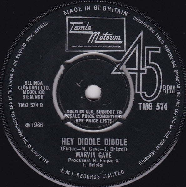 Marvin Gaye : Little Darling (I Need You) (7", Single, 4-P)