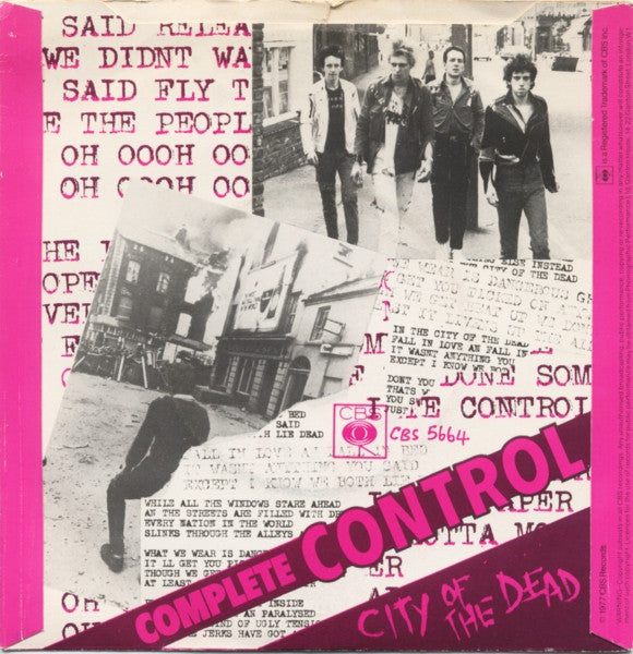 The Clash : Complete Control (7", Single)