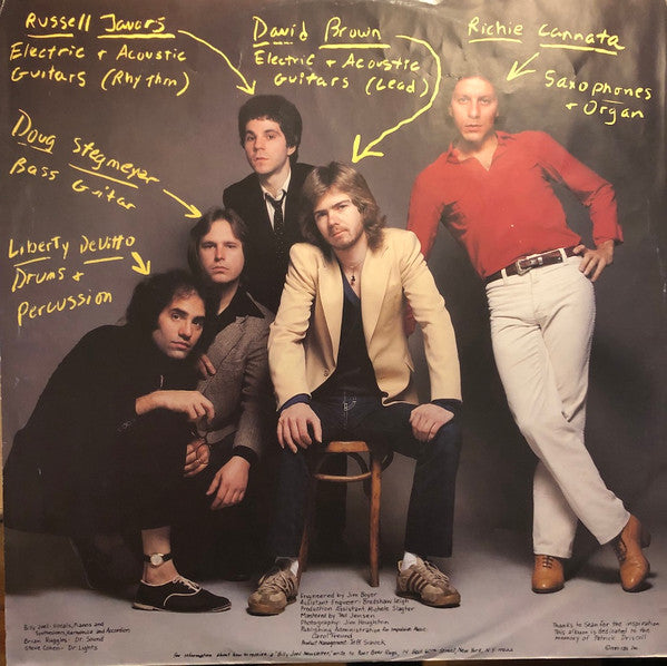 Billy Joel : Glass Houses (LP, Album, Club)