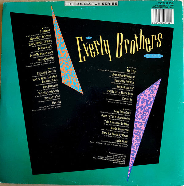 Everly Brothers : The Everly Brothers Collection (2xLP, Comp, Gat)