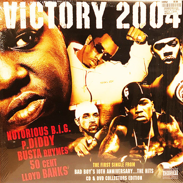 Notorious B.I.G., P. Diddy, Busta Rhymes, 50 Cent & Lloyd Banks : Victory 2004 (12")