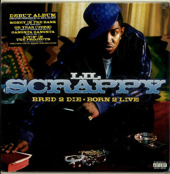 Lil' Scrappy : Bred 2 Die • Born 2 Live (2xLP, Album)