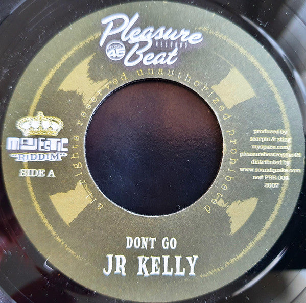 Junior Kelly / Glamourous : Don't Go / One Day (7")