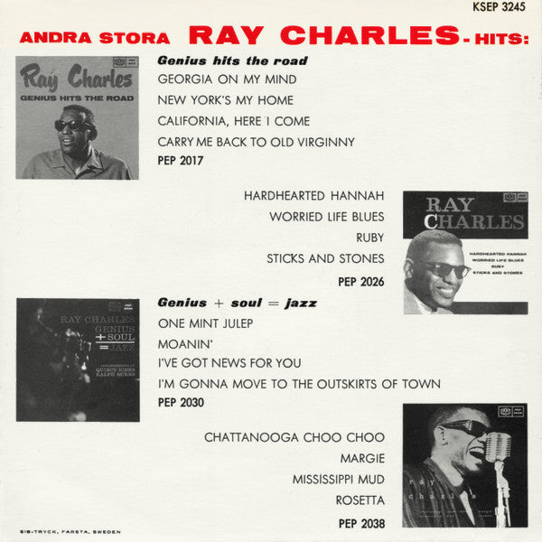 Ray Charles : Hit The Road Jack (7", EP)