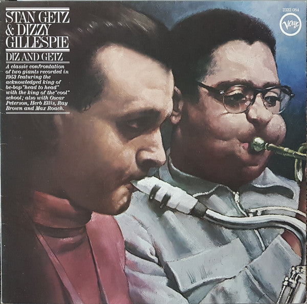Stan Getz & Dizzy Gillespie : Diz And Getz (LP, Album, RE)
