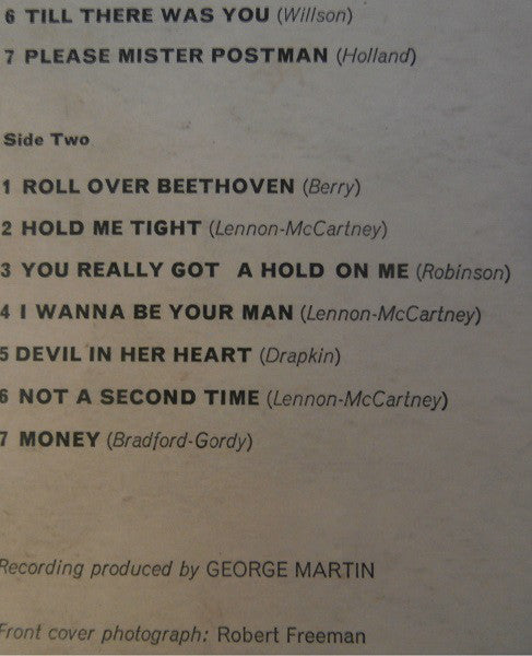 The Beatles : With The Beatles (LP, Album, Mono, ‘Go)