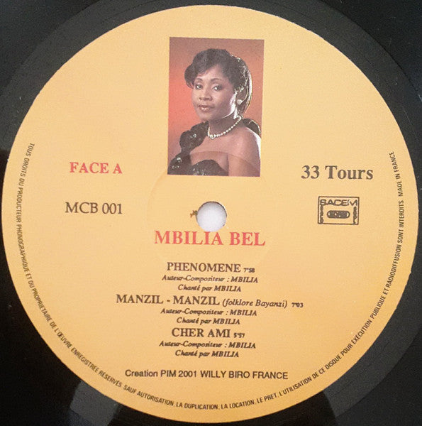 Mbilia Bel : Phénomene (LP, Gat)