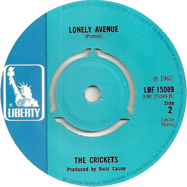 The Crickets (2) : My Little Girl (7", Single)
