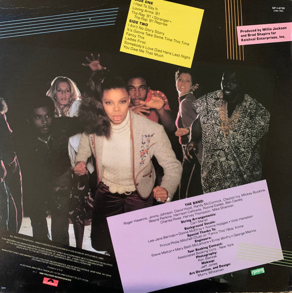 Millie Jackson : I Had To Say It (LP, Album, 72)