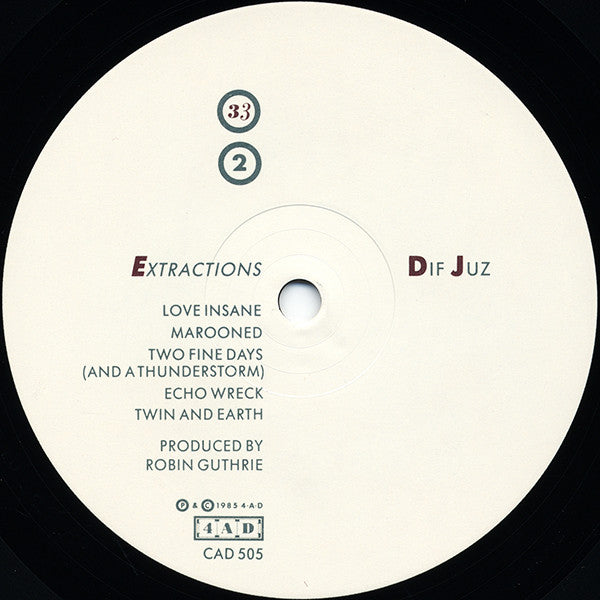 Dif Juz : Extractions (LP, Album)