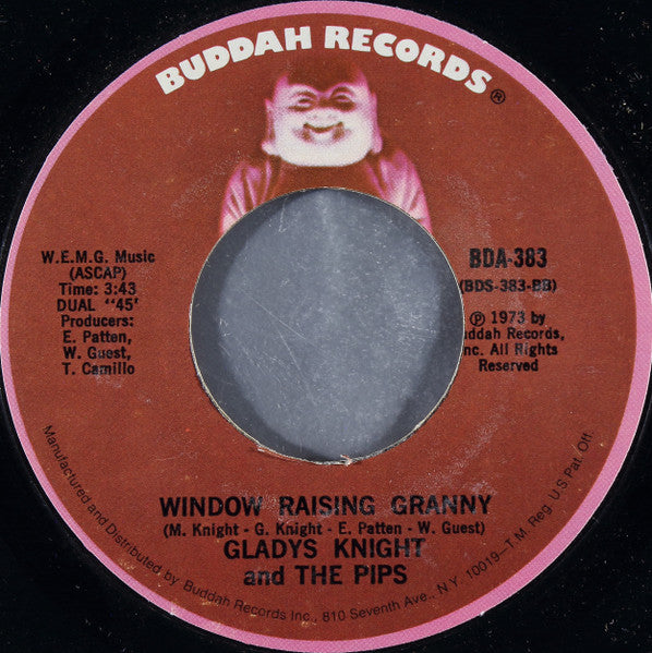 Gladys Knight And The Pips : Midnight Train To Georgia / Window Raising Granny (7", Single, Styrene, Mon)
